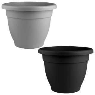 Extra Large Bell Pot Planter 55cm - Grey 4 Extra Large Bell Pot Planter 55cm - Grey - Image 2