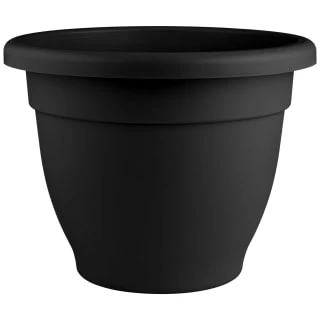 Extra Large Bell Pot Planter 55cm - Black 3 Extra Large Bell Pot Planter 55cm - Black