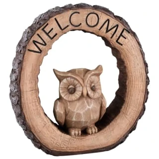 B&M Welcome Owl Garden Ornament 3 B&M Welcome Owl Garden Ornament