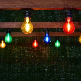 Eveready Mains Powered LED Bulb String Lights 20pk - Multicolour 3 Eveready Mains Powered LED Bulb String Lights 20pk - Multicolour