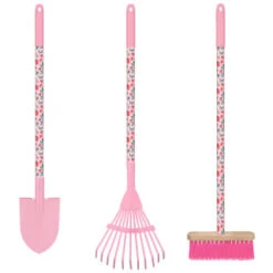 Kids Long Handle Printed Tool - Pink - Brush -Big Brand Store 392933 kids long handle printed tools girls group