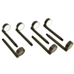 Solar Powered New York Post Lights 8pk -Big Brand Store 392977 8 pack solar powered new york post lights 3