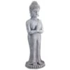 B&M Large Standing Buddha Ornament -Big Brand Store 392982 large standing buddha