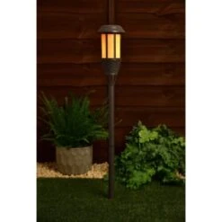 Solar Powered Flame Effect Tiki Torch 7 Solar Powered Flame Effect Tiki Torch -Big Brand Store 392994 solar powered flame effect tiki torch 3
