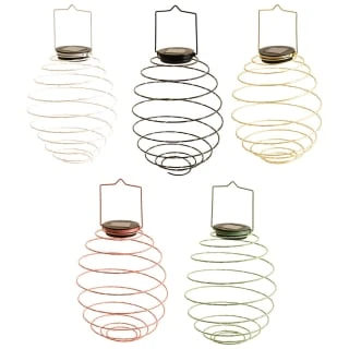 B&M Solar Powered Spiral Lantern - Black 5 B&M Solar Powered Spiral Lantern - Black - Image 3