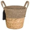 B&M Urban Eden Cotton Rope Planter With Tassels -Big Brand Store 393051 urban eden cotton rope planter with tassel