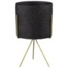 B&M Leaf Embossed Planter On Gold Stand - Black 2 B&M Leaf Embossed Planter On Gold Stand - Black -Big Brand Store 393073 ceramic leaf emboss planter on gold stand black