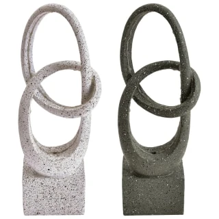 B&M Solar Sculpture With Micro LED - Light Grey 5 B&M Solar Sculpture With Micro LED - Light Grey - Image 3