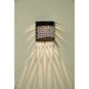 Decorative Solar Powered Fence And Wall Light 2 Decorative Solar Powered Fence And Wall Light -Big Brand Store 393082 decorative solar powered fence and wall light