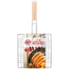 Bamboo Handle Grilling Rack 1 Bamboo Handle Grilling Rack -Big Brand Store 393103 wooden handle grilling rack
