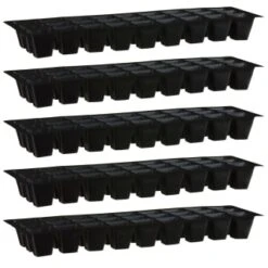 B&M Seed Trays 5pk - Small -Big Brand Store 393174 5 seed trays group