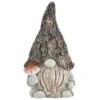 B&M Solar Rustic Gonk Gnome Ornament - Mushroom