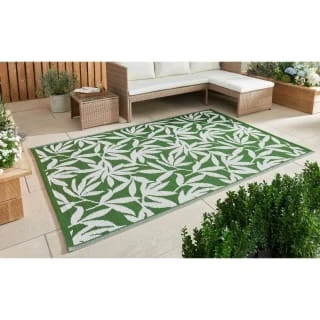 B&M Extra Large Outdoor Rug 1.5 X 2.1m - Green 3 B&M Extra Large Outdoor Rug 1.5 X 2.1m - Green