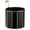 B&M New York Planter With Hook - Gold -Big Brand Store 393659 new york planter with hook gold