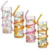 B&M Little Safari Animal Tumbler & Straw (Assorted) -Big Brand Store 394235 kids animal tumbler and straw group