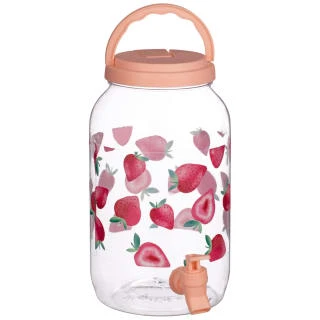 B&M Drinks Dispenser - Strawberries 3 B&M Drinks Dispenser - Strawberries