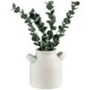 B&M Stone White Vase With Plants 2 B&M Stone White Vase With Plants -Big Brand Store 394716 stone white vase with plants