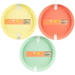 B&M Food Tray With Clear Lid - Yellow -Big Brand Store 394984 food tray with clear lid group