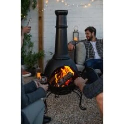 B&M La Hacienda Muricia Steel XL Chimenea 136cm 9 B&M La Hacienda Muricia Steel XL Chimenea 136cm -Big Brand Store 395424 la hacienda murcia steel xl chimenea supplier 4