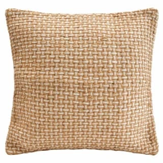 B&M Natural Woven Cushion 3 B&M Natural Woven Cushion