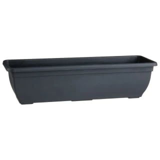 Trough Planter - Grey 3 Trough Planter - Grey