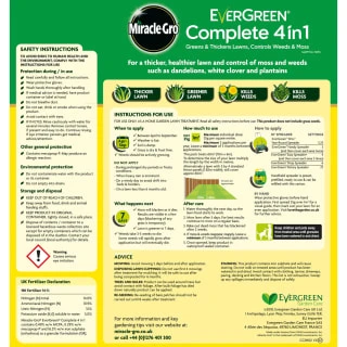 Miracle-Gro Evergreen Complete 4-in-1 60m² 4 Miracle-Gro Evergreen Complete 4-in-1 60m² - Image 2