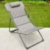 Dakota 3 Position Relaxer Deck Chair With Pillow -Big Brand Store 397325 dakota 3 position relaxer deck chair with pillow